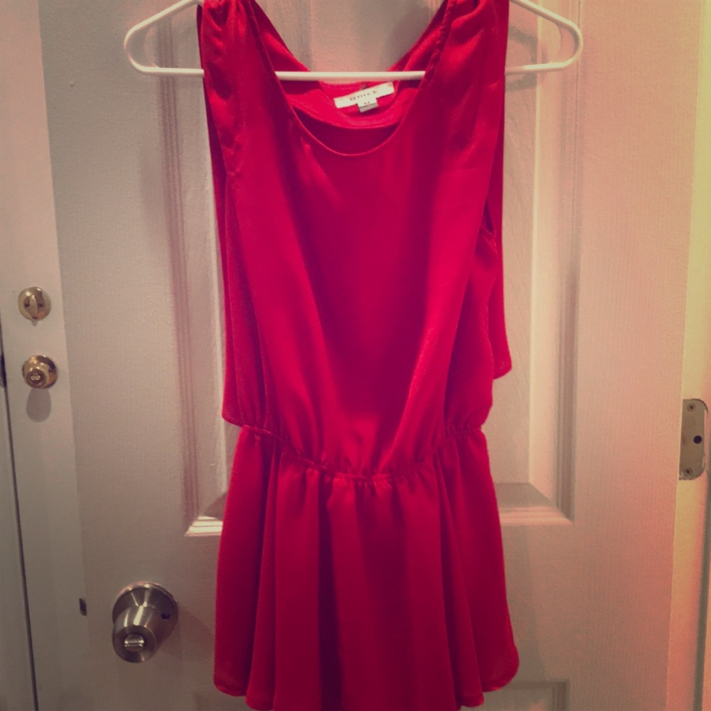 Fun/Dressy Red Tank